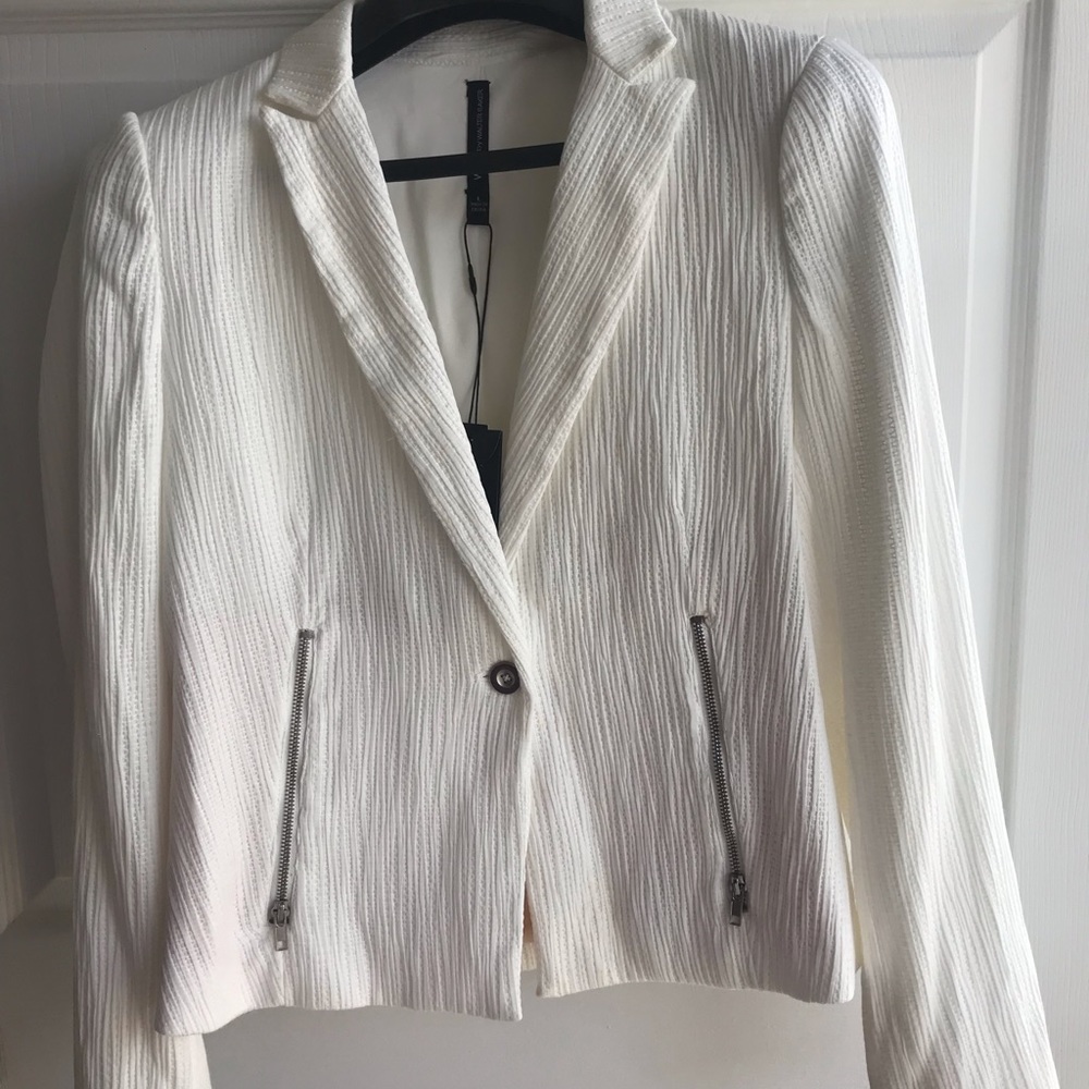 White blazer